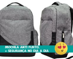 Mochila anti roubo: mais segurança e conforto no seu dia a dia